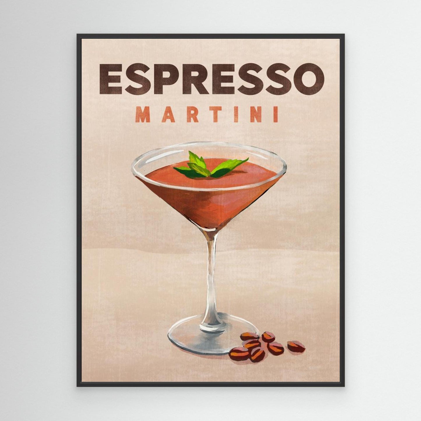 Espresso Martini Cocktail Bar Decor by The Whiskey Ginger