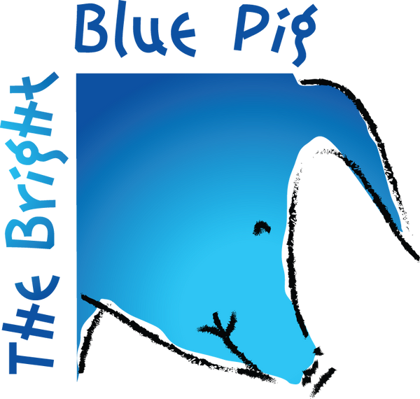 The Bright Blue Pig