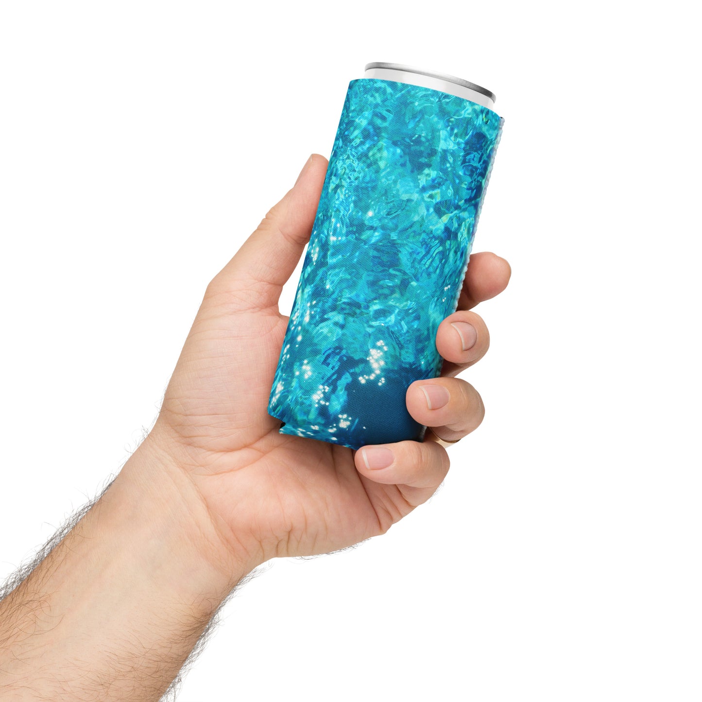 Blue Can cooler
