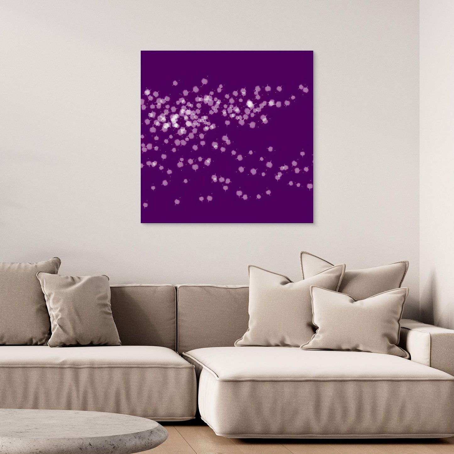 Violet Scatter by Roger Cane