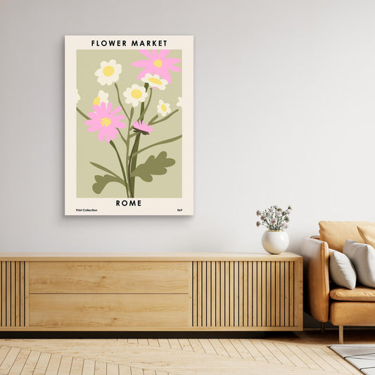 Flower Market Rome by Nktn