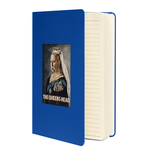The Queens Head Hardcover bound notebook