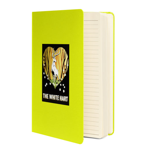 The White Hart Hardcover bound notebook