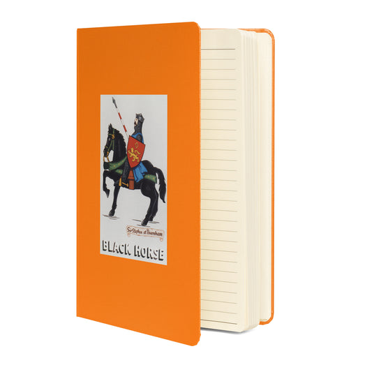 Black Horse Hardcover bound notebook