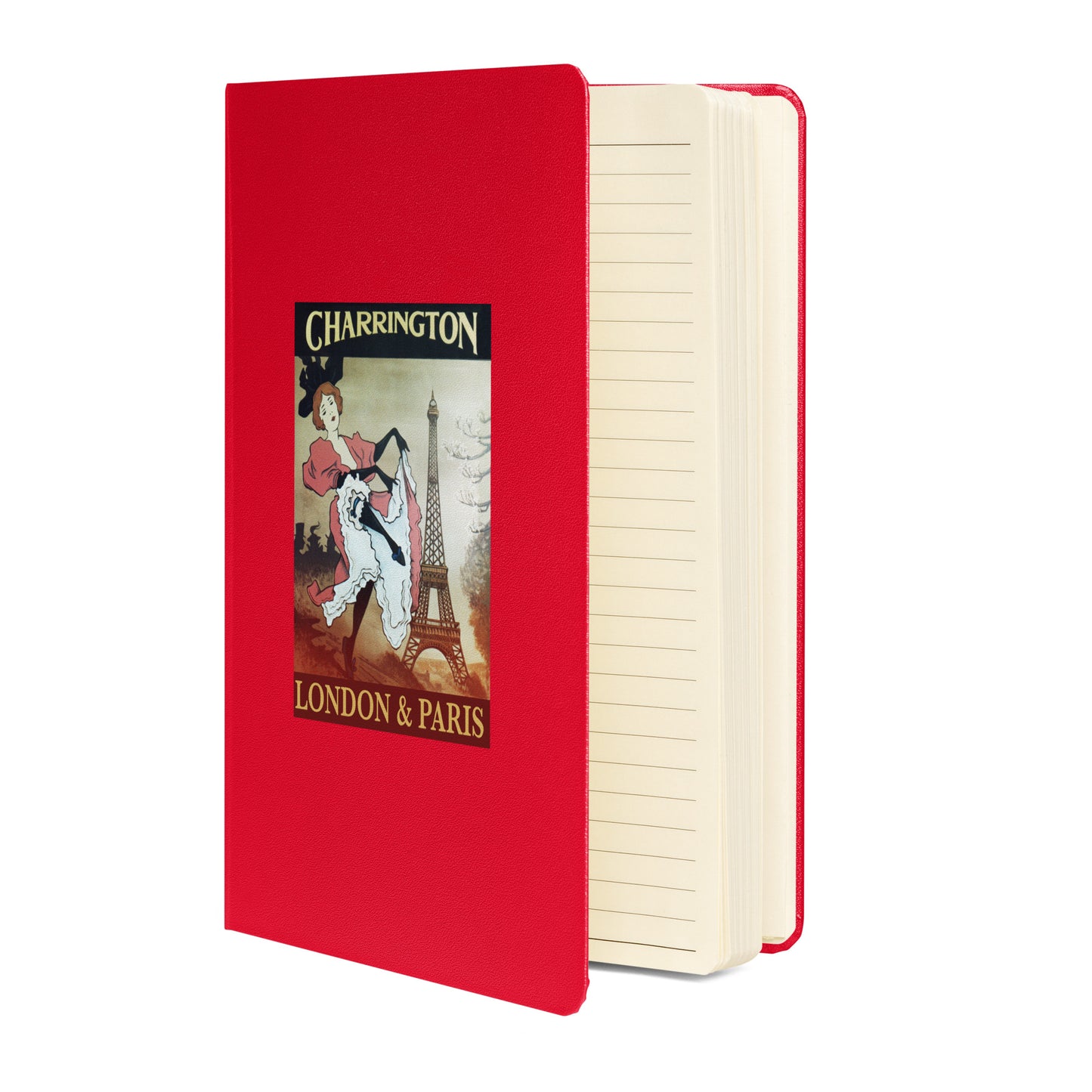 London & Paris 2 Hardcover bound notebook