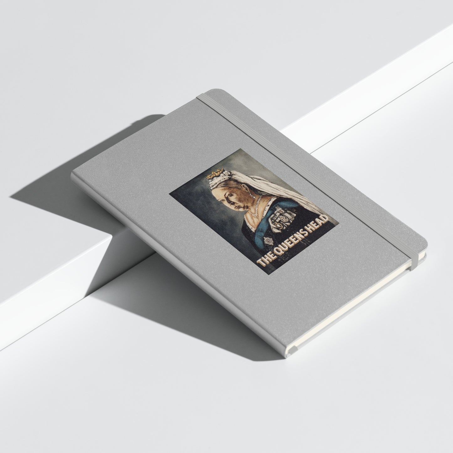 The Queens Head Hardcover bound notebook