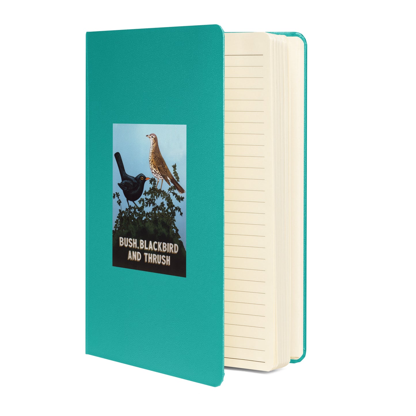 Three Birds Hardcover bound notebook