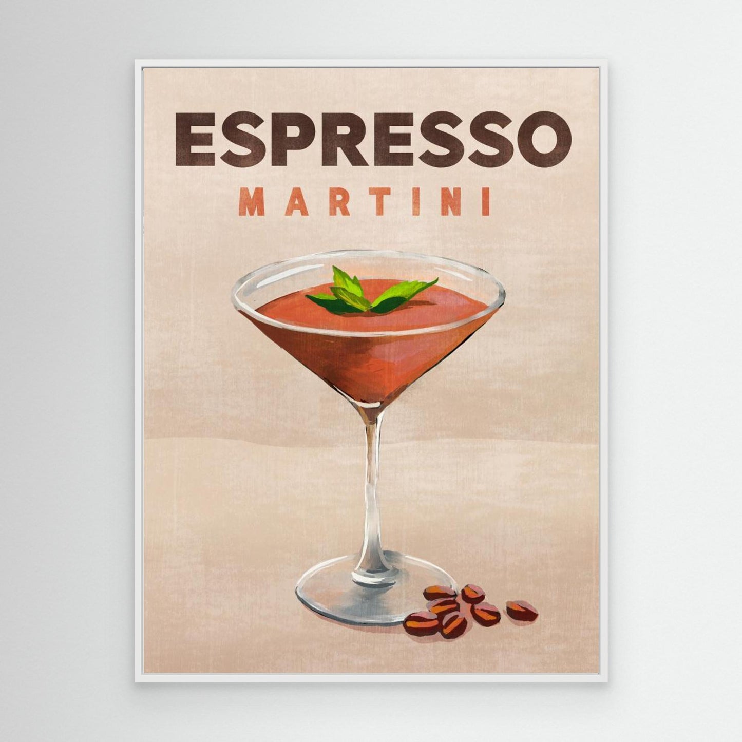 Espresso Martini Cocktail Bar Decor by The Whiskey Ginger