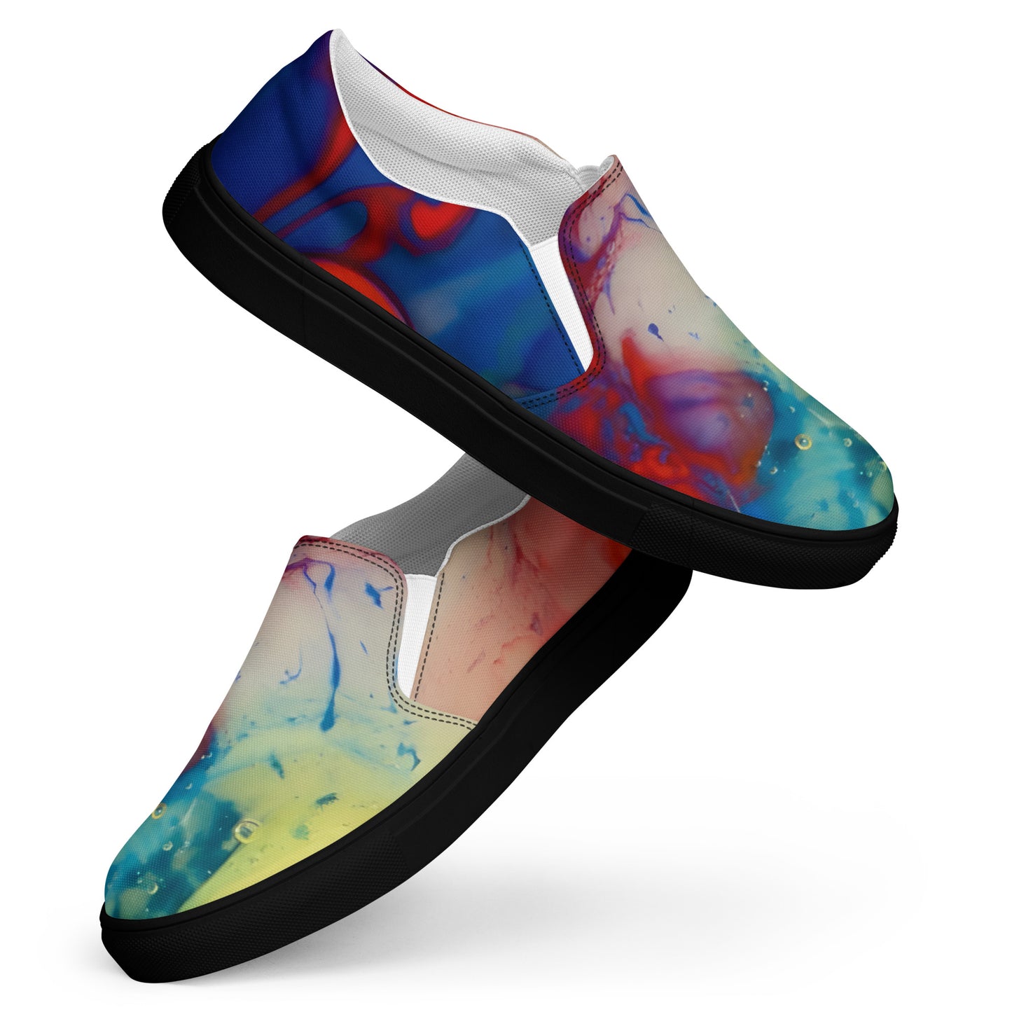 Fluidity 9759 Mens slip-on canvas shoes