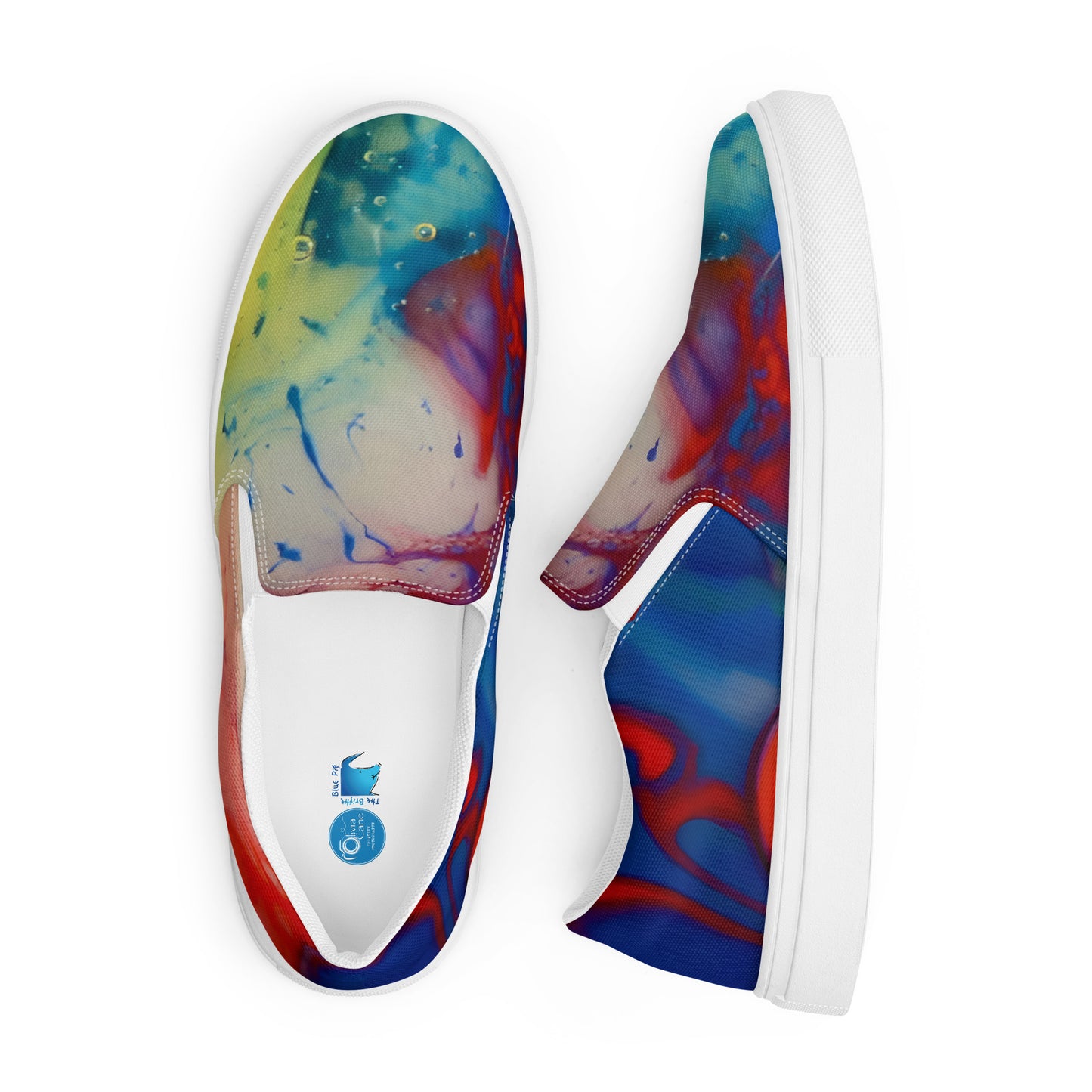Fluidity 9759 Mens slip-on canvas shoes
