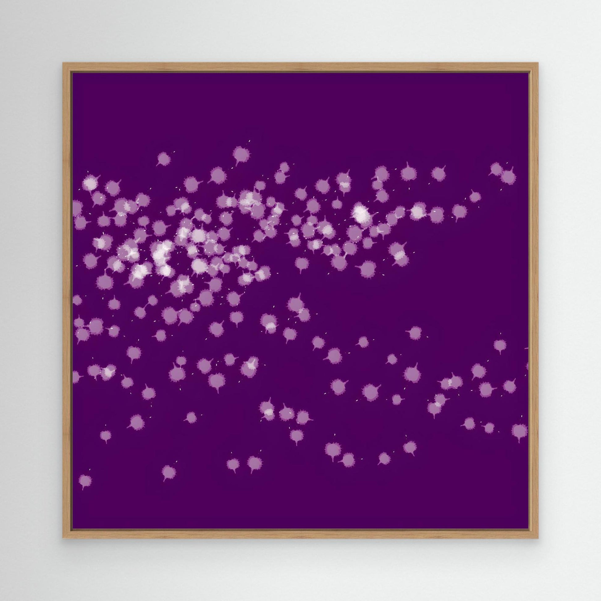 Violet Scatter by Roger Cane