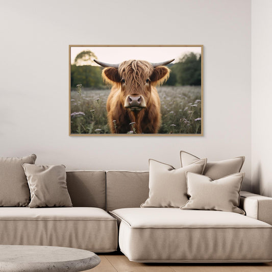 Highland Cow by Treechild