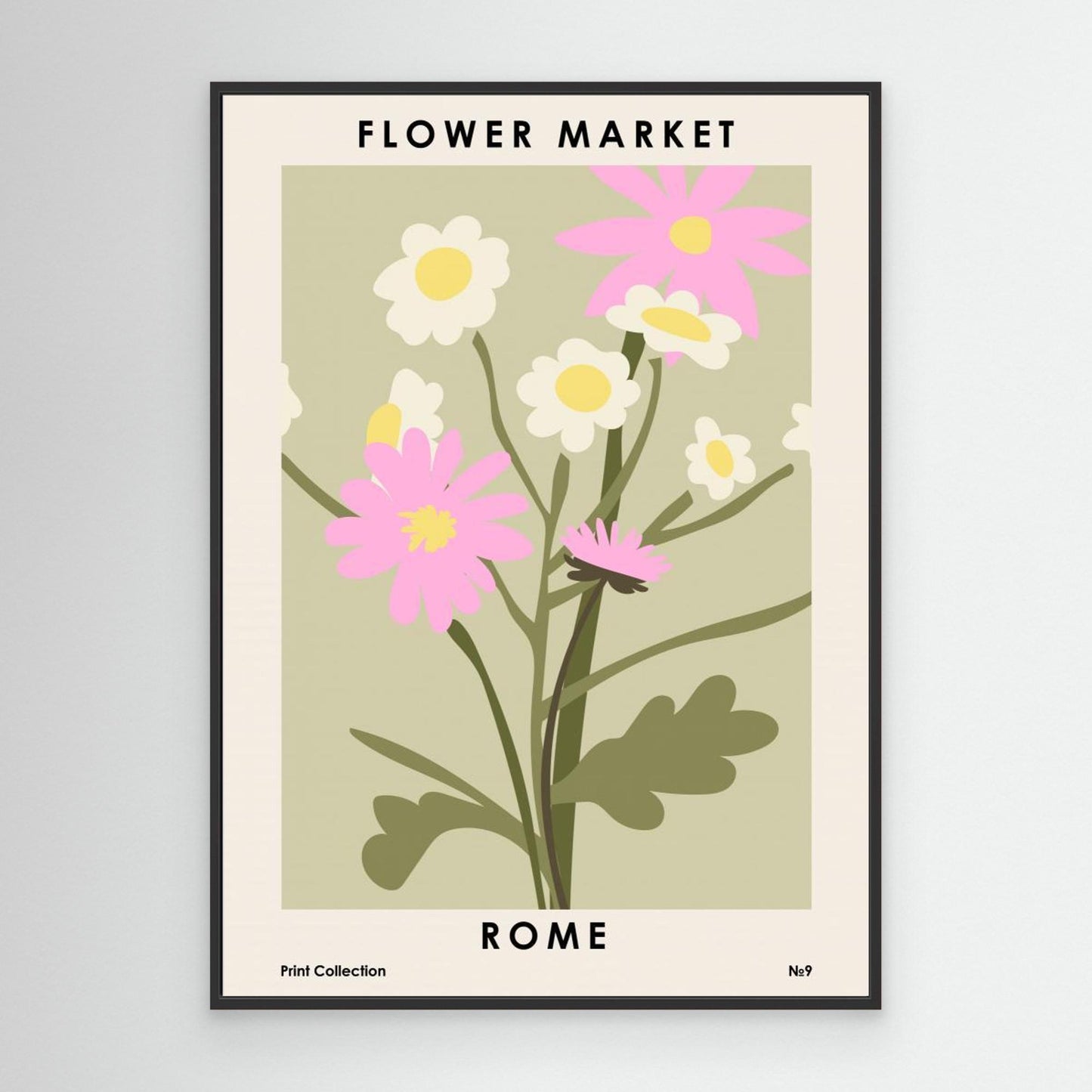Flower Market Rome by Nktn