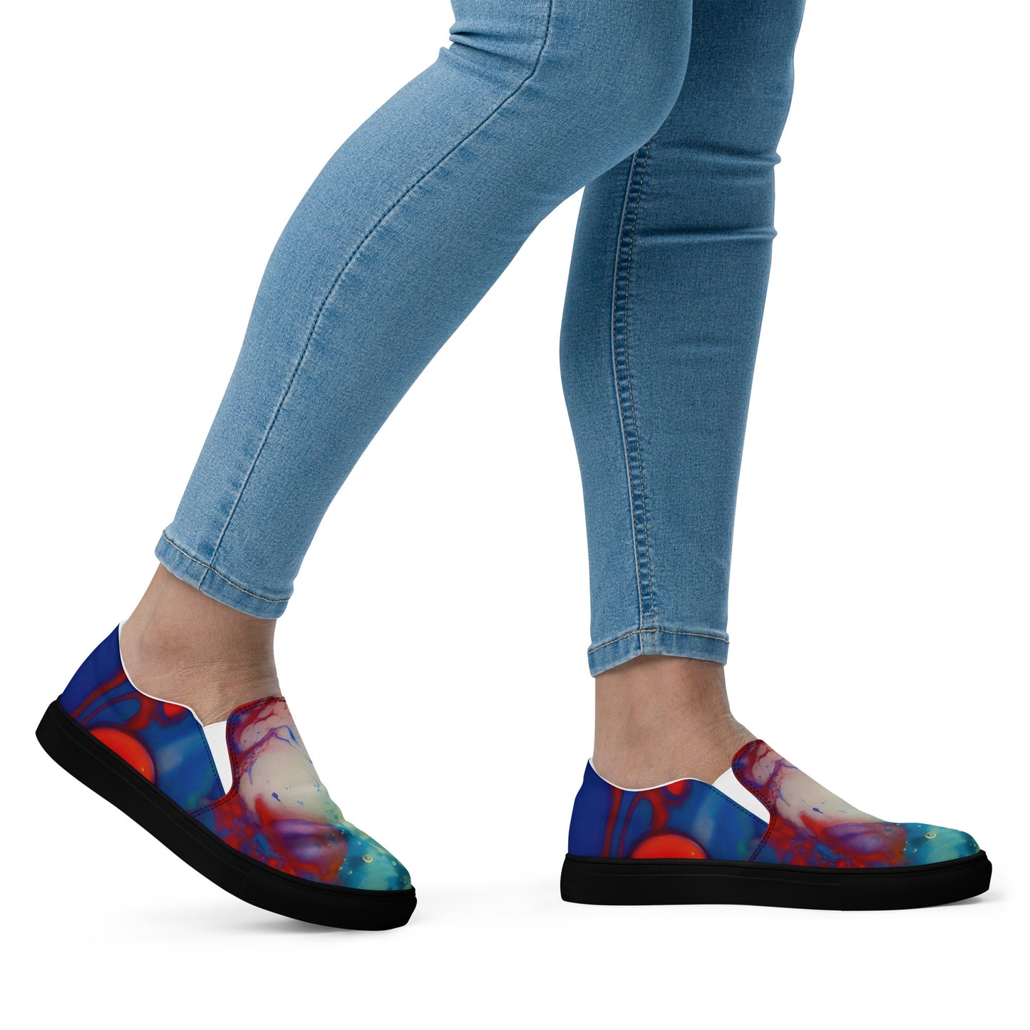 Fluidity 9759 Women’s slip-on canvas shoes