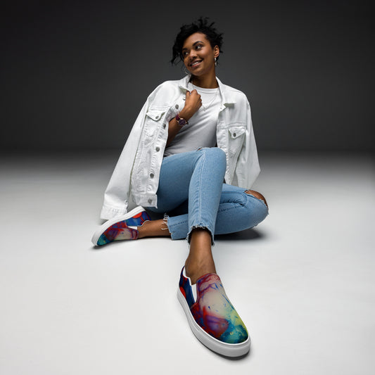 Fluidity 9759 Women’s slip-on canvas shoes