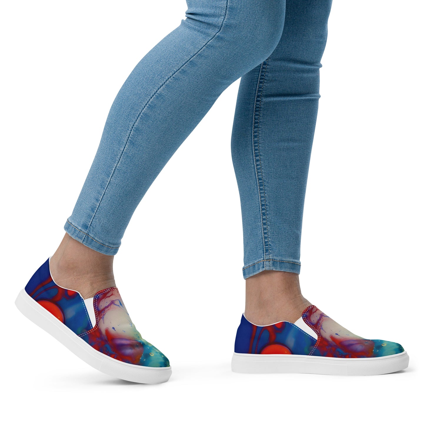 Fluidity 9759 Women’s slip-on canvas shoes