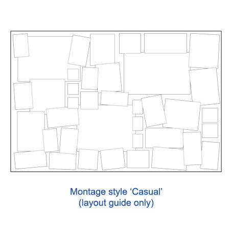 Your Images on Canvas - Montage