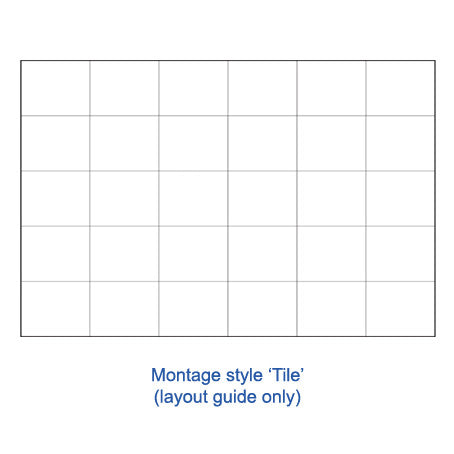 Your Images on Canvas - Montage