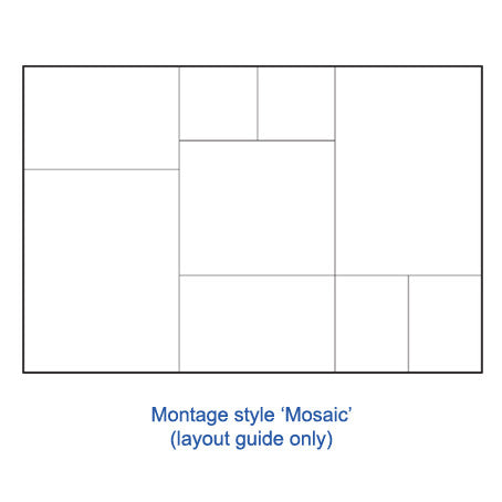 Your Images on Canvas - Montage