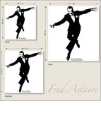 Fred Astaire Wall Sticker