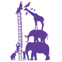 Personalised Safari Height Chart - 1 piece