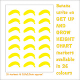 Personalised Safari Height Chart - 13 piece