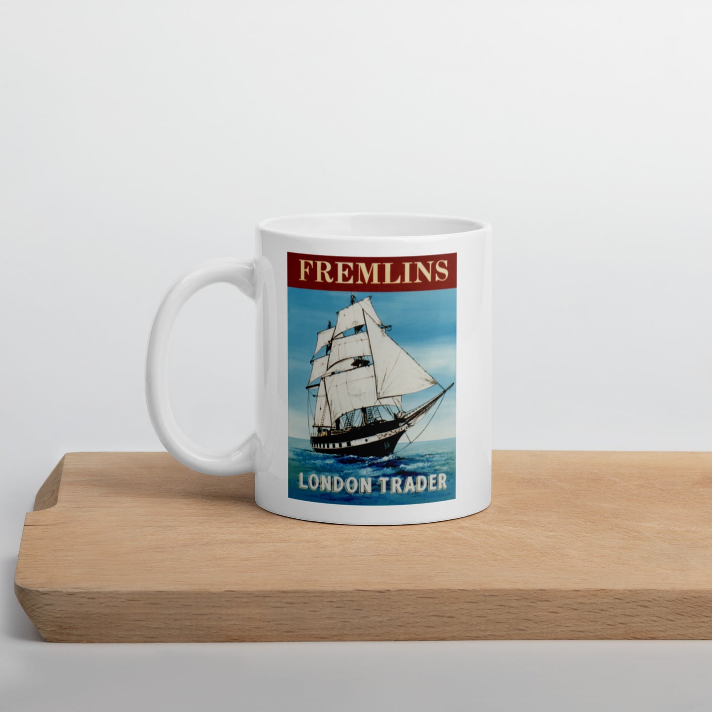London Trader White Glossy Mug