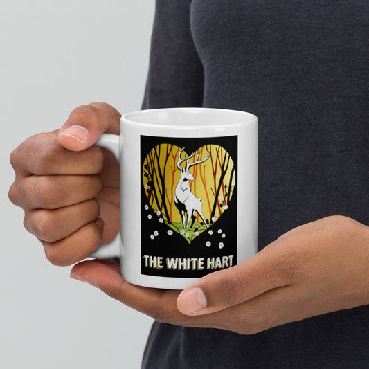 The White Hart Glossy Mug