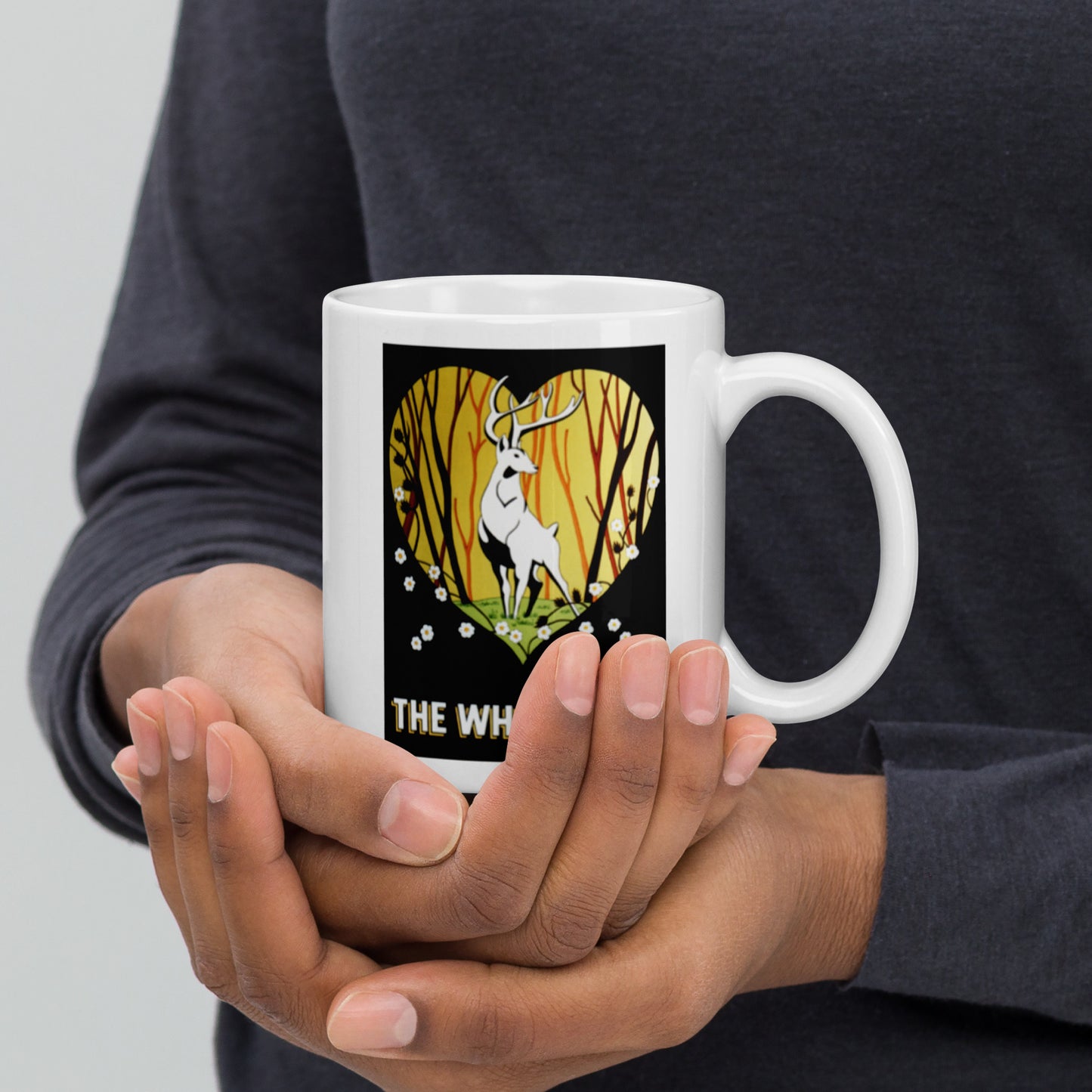 The White Hart Glossy Mug