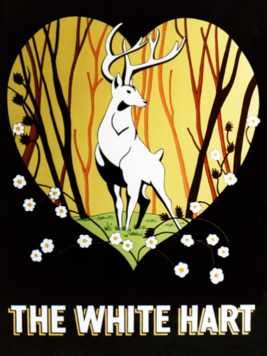 The White Hart Glossy Mug