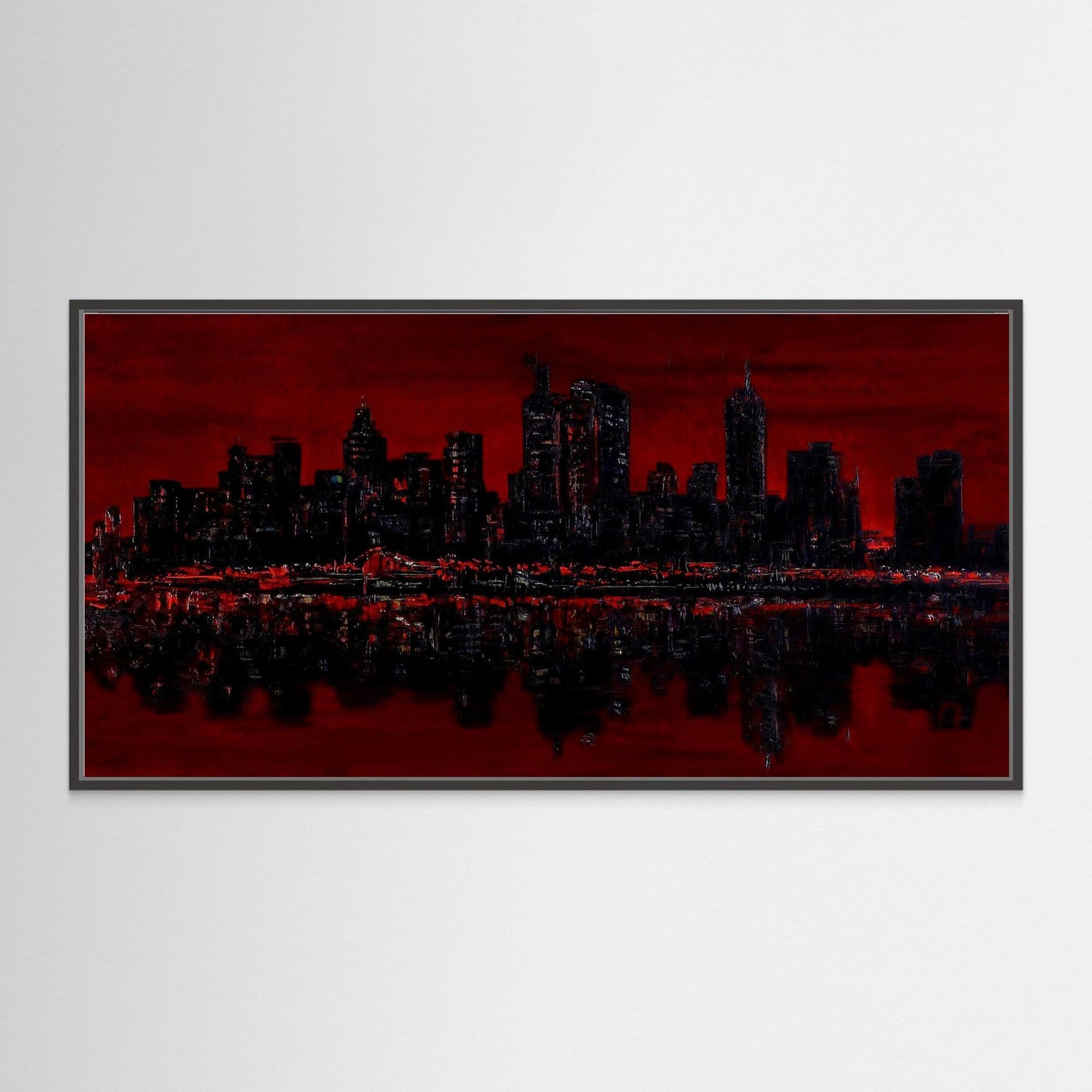 Crimson Skyline by Roger Cane