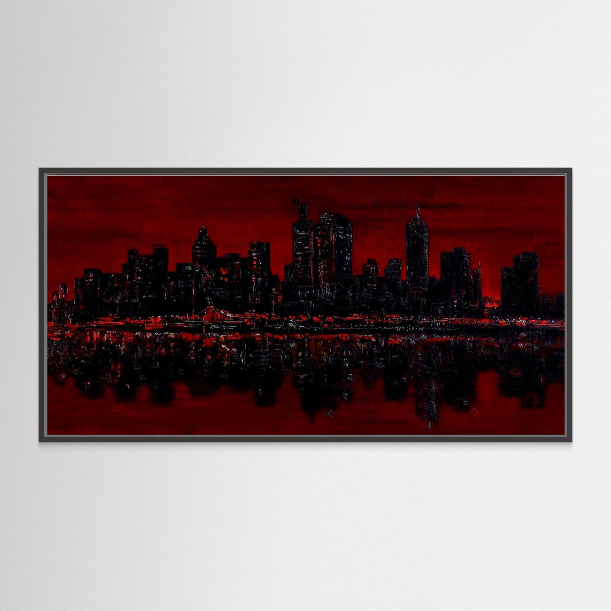 Crimson Skyline by Roger Cane