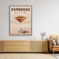 Espresso Martini Cocktail Bar Decor by The Whiskey Ginger