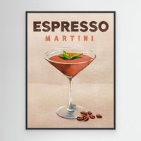 Espresso Martini Cocktail Bar Decor by The Whiskey Ginger