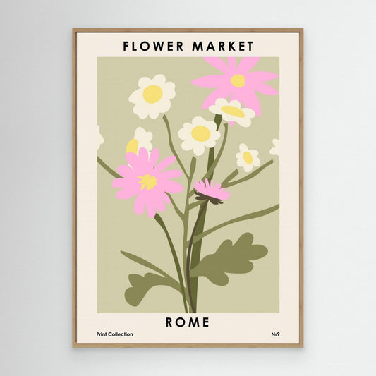 Flower Market Rome by Nktn