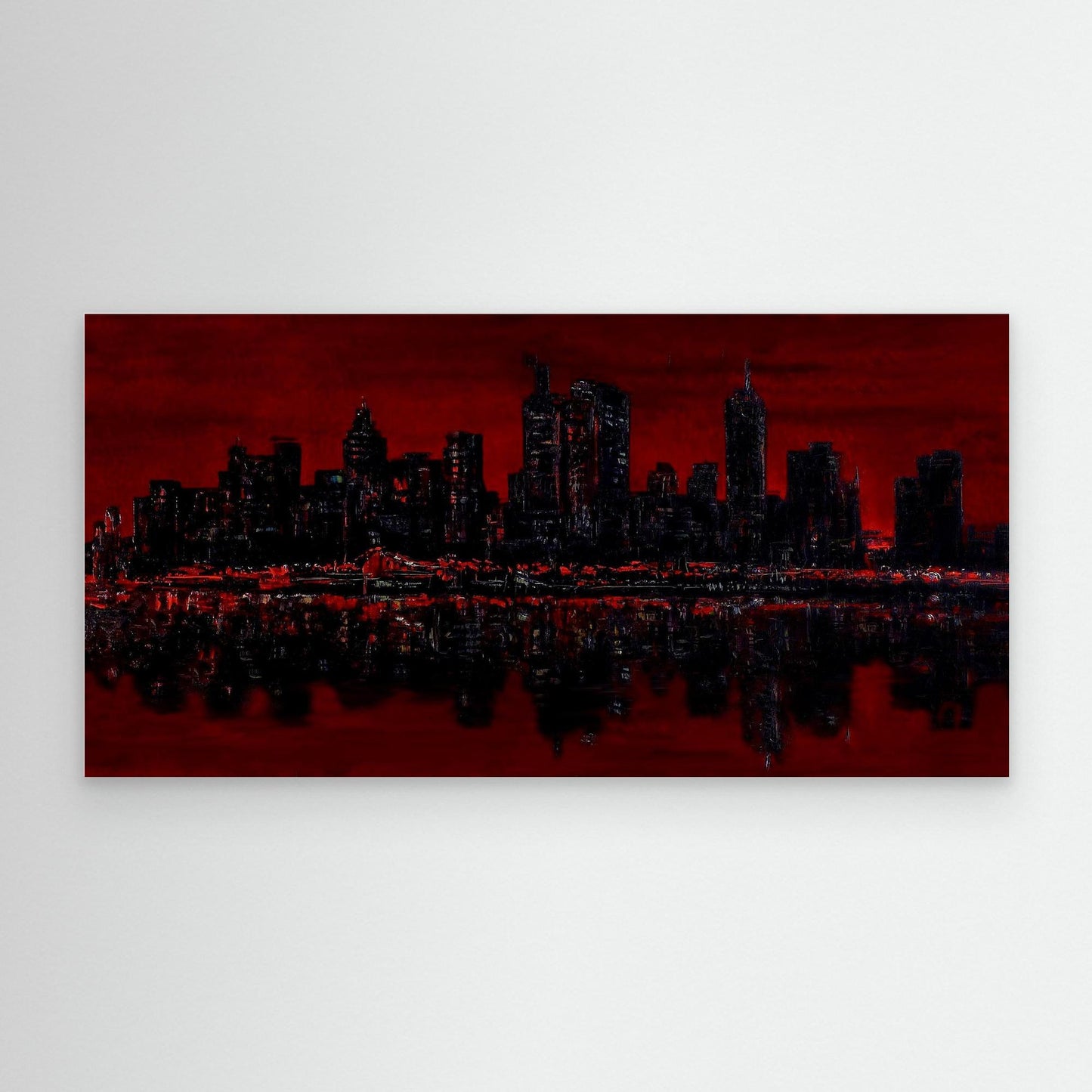 Crimson Skyline by Roger Cane