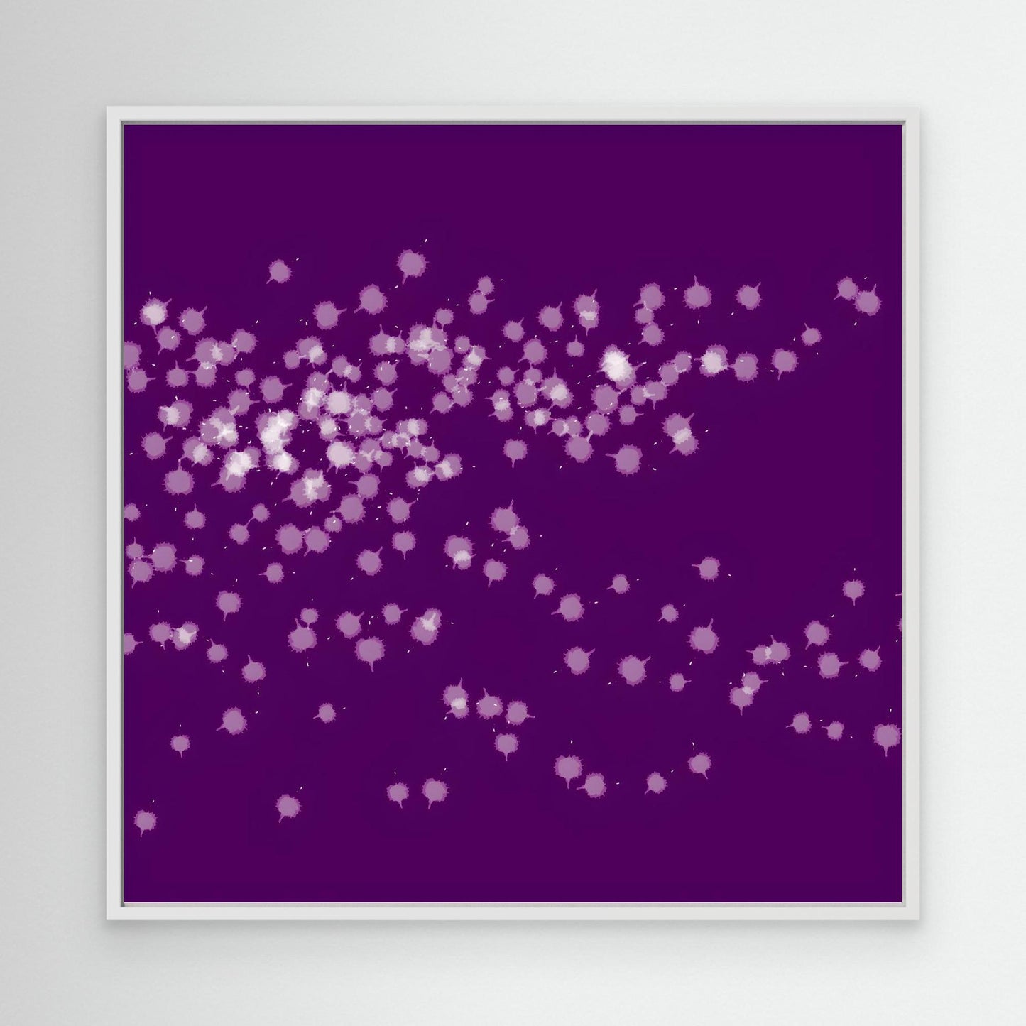 Violet Scatter by Roger Cane