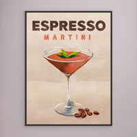 Espresso Martini Cocktail Bar Decor by The Whiskey Ginger