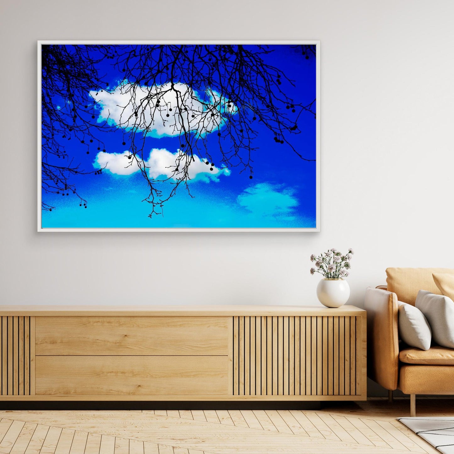 Hanging Between Clouds by Roger Cane