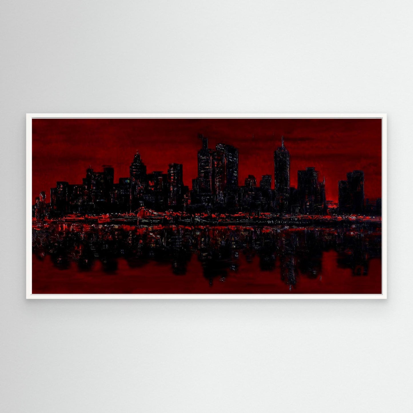 Crimson Skyline by Roger Cane