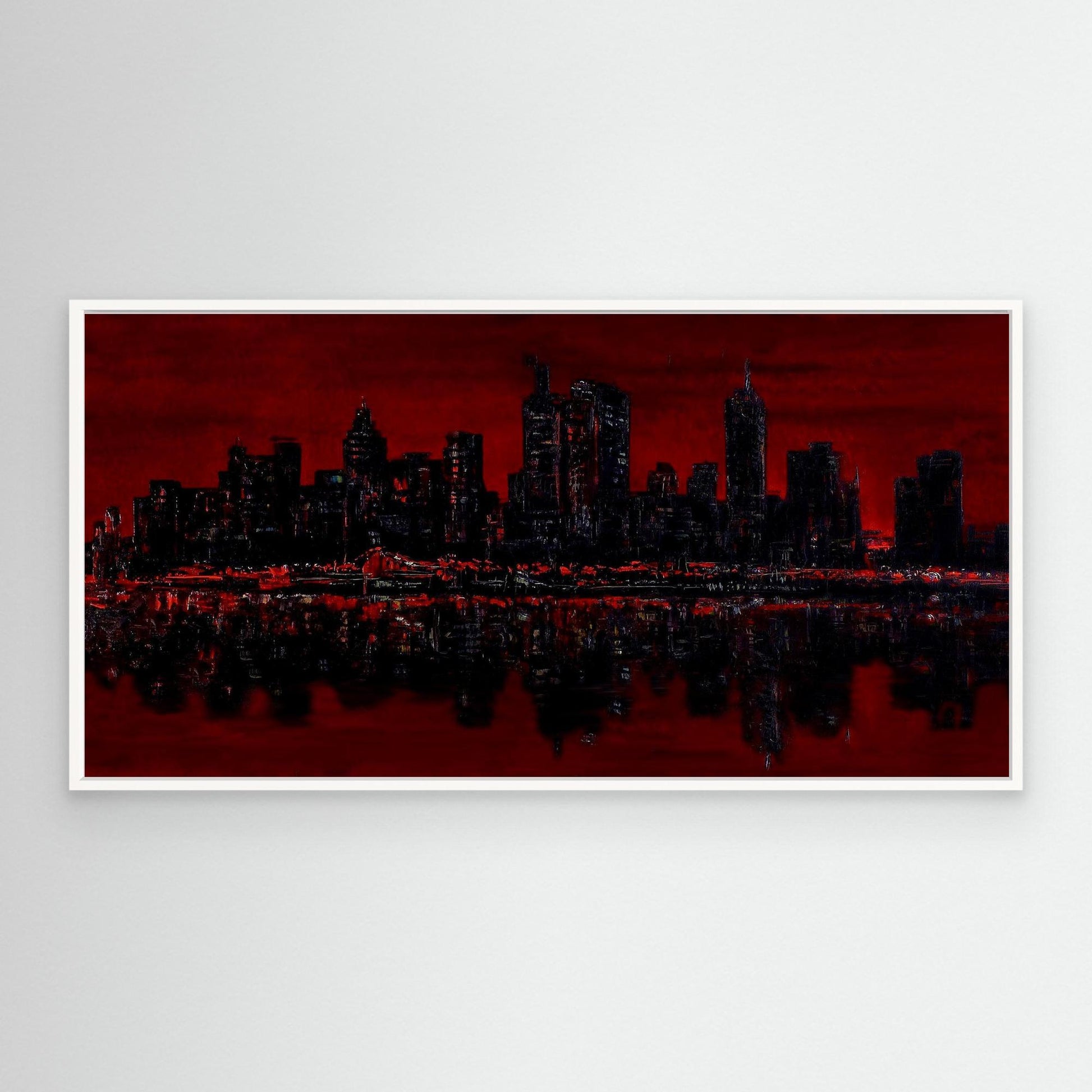 Crimson Skyline by Roger Cane