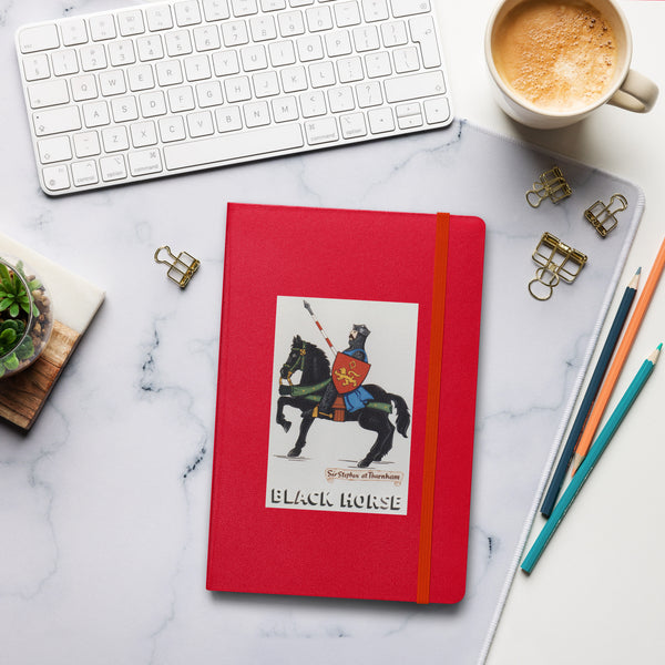Black Horse Hardcover bound notebook