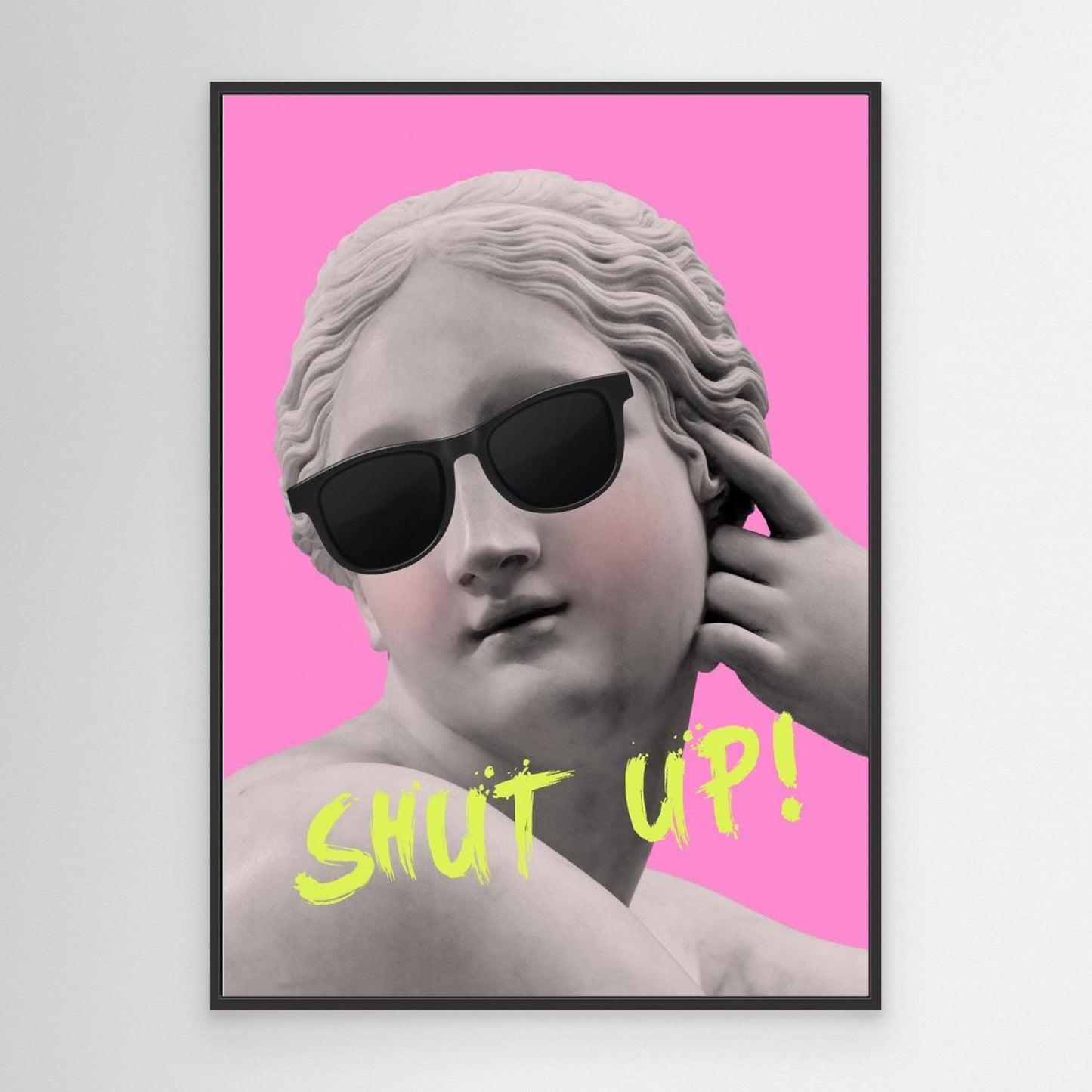 Shutuppinkyellow Ratioiso by Grace Digital Art Co