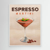 Espresso Martini Cocktail Bar Decor by The Whiskey Ginger