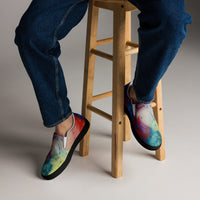 Fluidity 9759 Mens slip-on canvas shoes