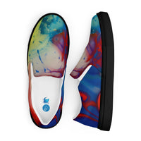 Fluidity 9759 Mens slip-on canvas shoes
