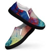 Fluidity 9759 Mens slip-on canvas shoes