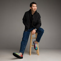 Fluidity 9759 Mens slip-on canvas shoes
