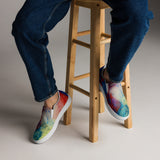 Fluidity 9759 Mens slip-on canvas shoes