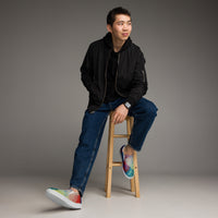 Fluidity 9759 Mens slip-on canvas shoes